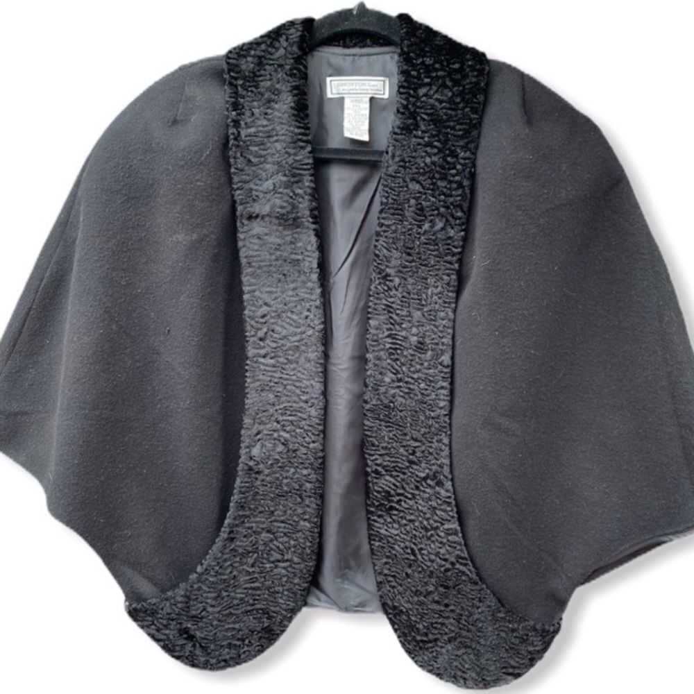 Vintage George Simonton Says Black Wrap
